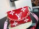 Grade Copy L---V Special Style Red Leather Women‘s Handbag (3)_th.jpg
